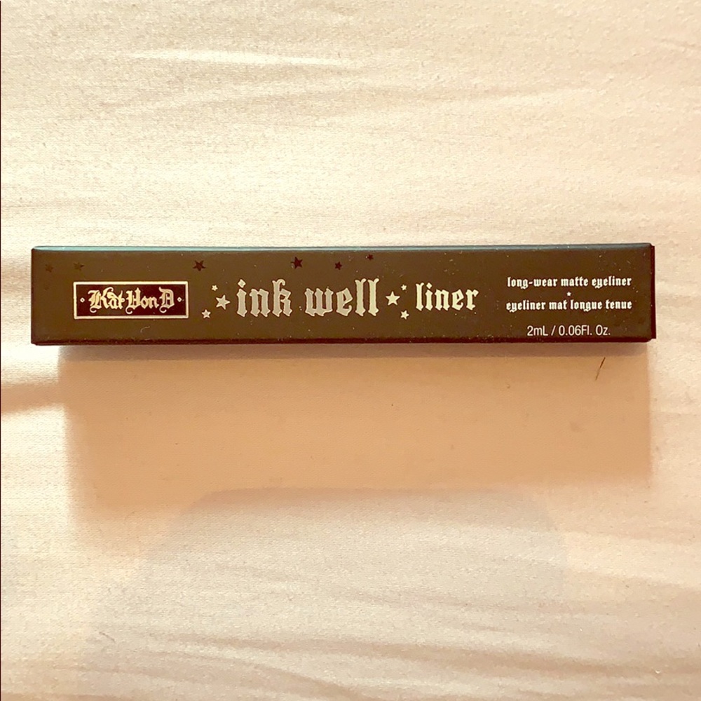 Kvd vegan beauty ink well long wear matte eyeliner